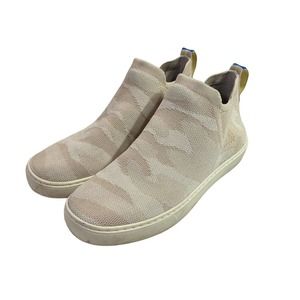 Rothys Sand Camo Chelsea Boots Size 7 Slip‎ On Shoes